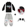 Roupas de performance de hip hop infantil, meninos, estilo hip hop, camisa polo, roupas infantis bonitas, terno de dança de rua, roupas da moda infantil para meninas