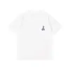 Camiseta de Manga Curta 100% Algodão Popeye para Mulheres Verão Novo Estilo 230g Algodão Penteado de Xinjiang Top Feminino Solto e Versátil