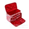 Bolsa Grande de Hilo Transfronteriza Versión Mejorada Bolsa de Ganchillo para Guardar Hilo Bolsa Organizadora Portátil para Agujas de Tejer Bolsa para Guardar Hilo