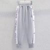 Calça esportiva para meninas, calça casual de primavera e outono, nova calça de moletom estilosa para crianças, calça comprida de outono para bebês meninas