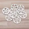 Pingente de Engrenagem Steampunk 31x31mm Acessórios Vintage para DIY Acessórios Feitos à Mão