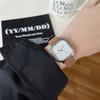 Reloj de nicho Popular Estilo cuadrado Sentido de diseño de alta apariencia Estudiante de secundaria Simple Moda Lujo ligero Moderno Estilo para hombre
