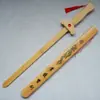 Espada de madeira espada infantil treinamento de artes marciais espada de madeira chinesa simulação espada antiga menino espada de madeira brinquedo espada de dragão