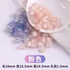 Tao Guang Resina Bicolor Variável Contas Soltas Octogonais 10mm Contas Corte Reto Contas Irregulares Acessórios para Pulseira DIY
