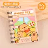 Bobina criativa dos desenhos animados este estudante mini portátil pequeno caderno bonito crianças pequeno presente papelaria notebook atacado
