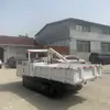 Vehículo Neumático de Plataforma Baja con Orugas Subterráneas, Vehículo de Plataforma Minera Ahorrador de Mano de Obra, Vehículo de Plataforma con Orugas Mineras Personalizado