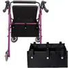 Bolsa de Almacenamiento para Ayuda de Caminar Impermeable Portátil Plegable Bolsa de Almacenamiento en la Parte Inferior de la Bota para Silla de Ruedas Bolsa de Almacenamiento para Compras Colgante