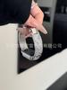 Piezas Metálicas Curvas de Diamante de Tres Hojas con Goteo de Pegamento Correa para Reloj Inteligente Xiaomi Mi Band 8/9 Pulsera