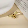 Novo acessório de cabelo versátil e moderno estilo coreano, presilha de cabelo de abelha com gota de óleo para meninas, presilha de franja pequena e fresh, grampo