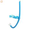 Snorkel de Montaje Frontal para Principiantes Natación Entrenamiento Profesional de Silicona Paja para Adultos Natación Estilo Libre Buceo Antiahogamiento