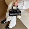 Bolso Cilíndrico Nuevo, Moderno y Elegante para Mujer, de Moda y de Alta Gama, Bolso de Mano Chic, Bolso Redondo Pequeño, Bolso de Hombro, Bolso Elegante y con Estilo