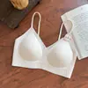 Sujetador de malla sin costuras de verano para mujer, transpirable, invisible, fino, cómodo, diseñado para levantar y dar soporte a bustos pequeños, previniendo la flacidez