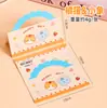 Cabeçalho de Cartão Inspirador Criativo para Alunos do Ensino Fundamental, Decoração de Lembrancinha, Saco Autoadesivo, Cabeça de Cartão Pequena de 10cm, Cartão Dobrável DIY