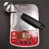 Suministro Transfronterizo de Cuchara Antivibración de Acero Inoxidable con Mango de Goma y Plástico Vajilla Adaptativa para Ayuda Alimentaria de Ancianos Mesa de Rehabilitación Cuchara Redonda Cuchara para Sopa