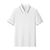 Camisa tipo polo de algodón personalizada para trabajo para hombre con diseño de logotipo para actividades de team building, camiseta de manga corta hipoalergénica para empresa al por mayor