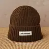 Gorro de Punto Grueso Cálido de Invierno con Diseño Original, Circunferencia de Cabeza Grande, Efecto Adelgazante del Rostro, Protección para los Oídos, Gorro Versátil para Pareja