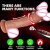 Modelos de Explosión Rusos de Pistola Dorada Simulada Rey Vibración Oscilación Calefacción Control Remoto Masturbador Pene Falso Vibrador Fábrica