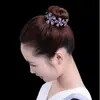 Pinza para el pelo de flor de pedrería de alta calidad más vendida en tamaño grande, clip retorcido, accesorios para el pelo, cabeza de bola, tocado, pelo, pelo, pelo, pelo, pelo, pelo, flor de pelo