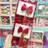 Presilha de Cabelo Infantil Vermelha Estilo Chinês Fofa com Tassel 3D, Sinos de Fogos de Artifício e Acessório de Cabelo de Ano Novo
