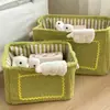 Cesta de Almacenamiento Pequeña de Peluche Monstruo Alto Valor Estético Cesta para Ropa Sucia del Hogar Gran Capacidad Organizador de Juguetes y Snacks Cesta para Comestibles