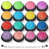 Kit de Glitter Transfronteiriço 16 Cores: Glitter 0,2mm + Lantejoulas 1mm + Tiras Finas (Cebola) 0,2*1,5mm para Esmalte de Unha, Joias