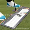 Alfombrilla de Golf de Barro Diatomeico Falso Rayada Transfronteriza Alfombrilla Gruesa de Práctica para Campo de Golf Interior y Exterior Resistente a la Suciedad y al Desgaste