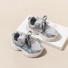 Tênis Infantil 25 Primavera e Outono Novo Modelo Malha Respirável para Crianças Sapatos de Corrida Solado Macio Tênis da Moda para Meninos Tendência