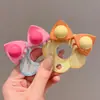 Grampo de Cabelo Infantil Grampo de Orelha de Gato para Bebê Acessório de Cabeça para Menininha Pegador Dopamina Grampo de Franja para Menina Fofa