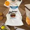 Camisetas Infantis para Meninos e Meninas 2026 Bordadas Flocadas Versátil Camisa Básica para Bebês e Crianças Primavera e Outono Patrulha Canina