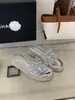 Sandalias Transparentes de Cuña para Mujer, Nuevos Zapatos de Plataforma con Suela Gruesa 2026, Chanclas de Tacón Alto con Punta Abierta