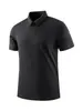 Camiseta de Verano Nueva de Manga Corta de Alta Gama para Hombre, Polo Transpirable Adhesivo Ultrasónico sin Costuras, Ropa de Trabajo Corporativa