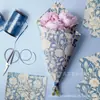 Wx026 Patrón Retro Papel de Sídney 17g Flor Regalo Dulce Papel de Regalo a Prueba de Humedad Flor de Vid Papel de Seda Decorativo