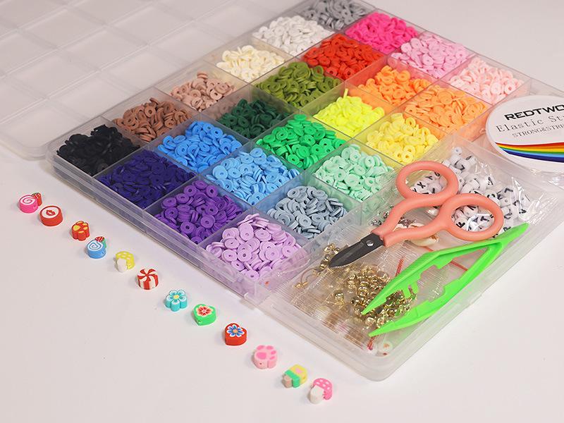 Clay Beads Bracelet Making Kit