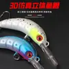 Micro Submersível Minnow Minnow de Língua Longa Isca Luya Isca Dura Minnow Flutuante Isca Falsa Ferramentas de Pesca Artificiais Atacado