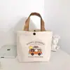 Bolsa de Lona Três Ursos Bolsa Portátil para Almoço do Trabalho Bolsa de Mão Bolsa de Lona Bolsa de Presente Fornecimento Direto Oficial