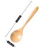 Venta al por mayor de cucharas de madera del fabricante, Cubiertos creativos para el hogar, Cucharas para sopa, Cucharas para mezclar, Cucharas pequeñas de madera para ensalada y fruta, Yuanhao