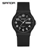 SANDA Reloj Más Vendido para Hombres y Mujeres Moda Estilo Pequeño Fresco Reloj Infantil Estudiante Examen Impermeable Deportivo Reloj de Cuarzo