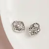 Colgante de Candado Casual de Aleación con Forma de Corazón y Estrella Incrustado con Circonita Material para Pulsera, Collar, Pendientes Accesorios de Joyería