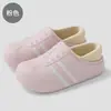 Pantuflas de Algodón Impermeables para Mujer Otoño/Invierno Postparto Calientes para Interiores Antideslizantes 2026 Nuevas de Felpa con Talón Cerrado Venta al por Mayor Zapatos de Algodón para Hombre