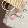 Colgante de Pato de Dibujos Animados Esmaltado en Aleación Pintado a Mano Mini Fruta Cadena para Teléfono Pulsera Pendientes Collar DIY