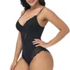 Ropa interior moldeadora de una pieza con forma de T, para cruzar fronteras, levanta glúteos, aprieta el abdomen, body reductor de cintura, lencería sexy de encaje
