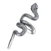 Joyería de serpiente espiritual europea y americana retro punk personalidad exagerada hombres y mujeres serpiente enrollada personalidad anillo abierto fabricantes