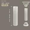 Tira Decorativa Tallada a Mano con Línea de PU Estilo Europeo, Cabezal de Columna Romana de PU Cilíndrico Estilo Europeo, Materiales de Construcción para Decoración de Pilares, Materiales de Decoración para el Hogar