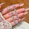 Pulsera de Cierre de Flor con Circonita, Chapada en Oro Real de 18 Quilates, Pulsera Retro de Moda y Exquisita, Joyería de Lujo Ligero y de Gama Alta para Mujeres