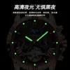 Poedagar/Beda Nuevo Reloj Mecánico Totalmente Automático Calendario Moda de Negocios Correa Reloj para Hombre Dropshipping 1410