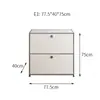 Armário de aparador modular USM usado, gabinete de TV, mesa de cabeceira, mesmo estilo de celebridade da internet, vitrine INS, armário de armazenamento, vitrine