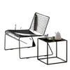Silla Ins Nórdica, Silla de Comedor Moderna de Hierro Artístico de Lujo Ligero, Mueble Sencillo de Mesa y Silla para Balcón al Aire Libre, Ocio, Celebridad de Internet, Hogar