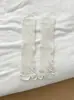 Calcetines de Punta Dividida para Mujer, Calcetines de Media Pantorrilla, Calcetines Finos de Verano de Dos Dedos, Calcetines Largos Estilo Miu para Combinar con Zapatos Tabi, Calcetines Sueltos