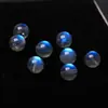 Pedra da Lua Cinza contas soltas fio de contas pulseira de pedra da lua cinza natural contas para joias DIY acessórios DIY contas redondas luz do dia
