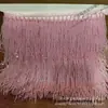Cristal Europeo y Americano Colgante de Picos Cortina Étnica con Borlas Encaje Falda Cuentas de Uñas Ropa con Cuentas Accesorios Hechos a Mano